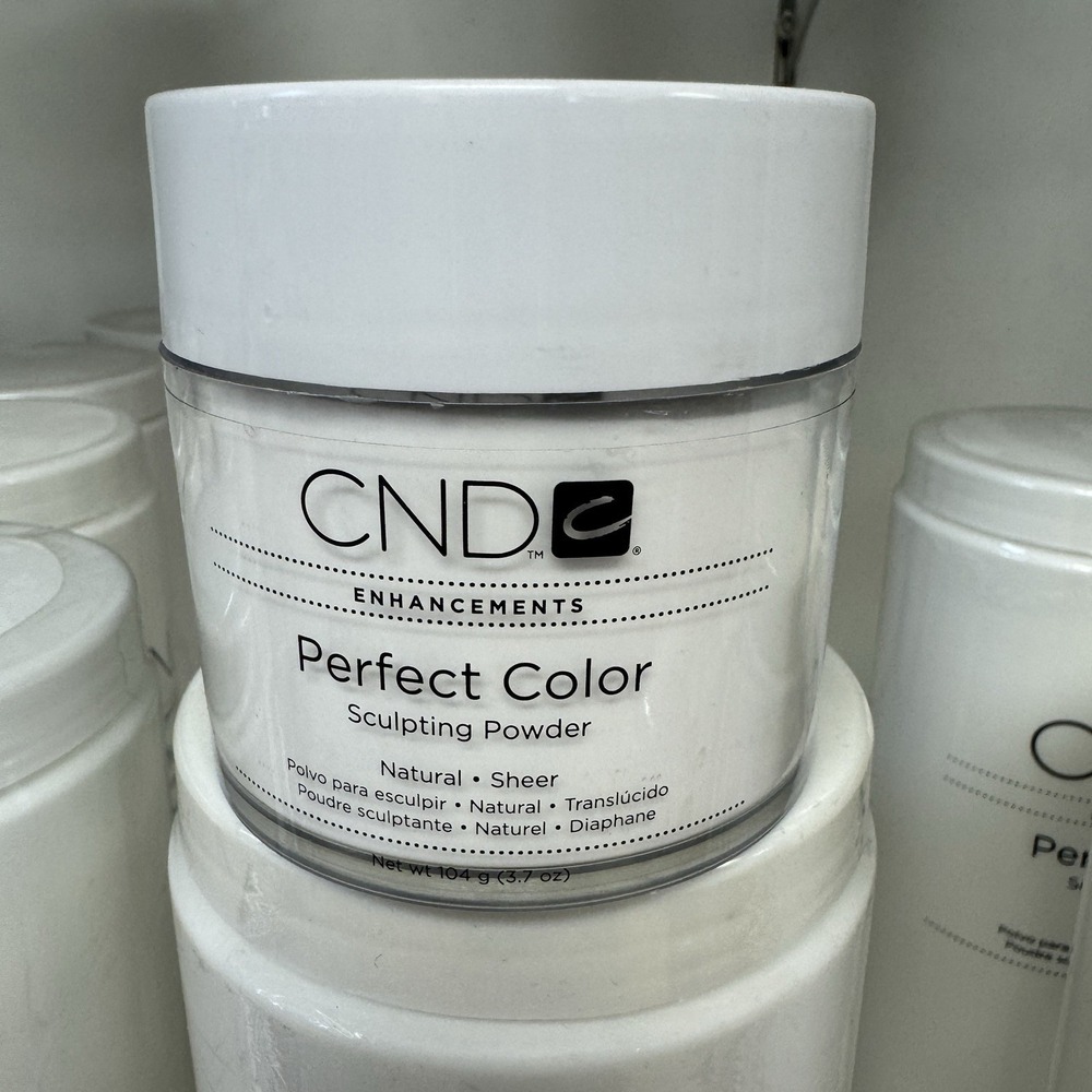 CND Enhancement Acrylic Perfect Color Sculpting Powder 3.7 oz Natural Sheer